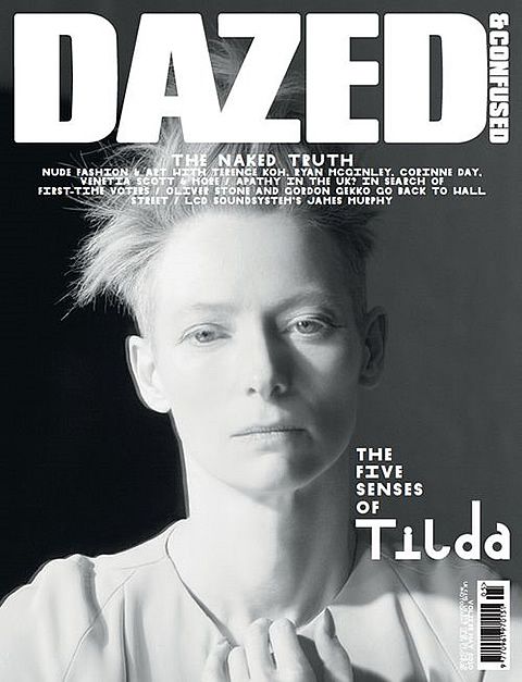 Tilda Swinton for Dazed & Confused Magazine