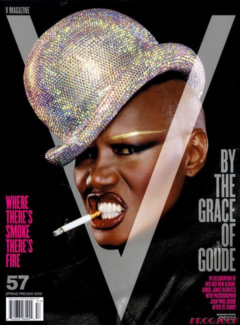 Grace Jones for V Magazine issue 57 by Jean-Paul Goude