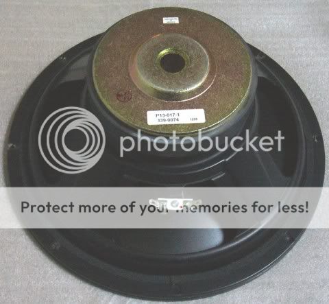 12 Inch Poly Cone Woofer 8 Ohm. NEW Great Replacement  