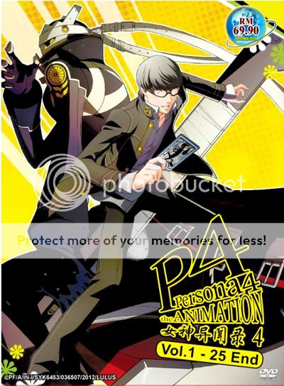 Persona 4 The Animation (TV) Anime DVD ~ Vol.1 25 End