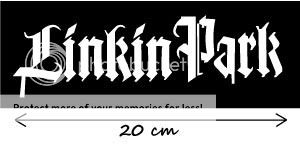 Linkin Park Rock Band Auto AUFKLEBER Car Sticker  