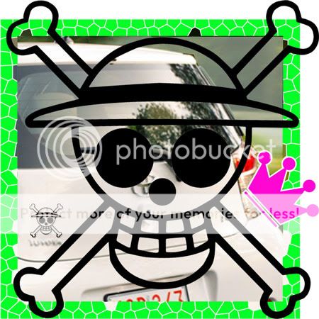 One Piece Anime Auto AUFKLEBER Car Decal Sticker 01