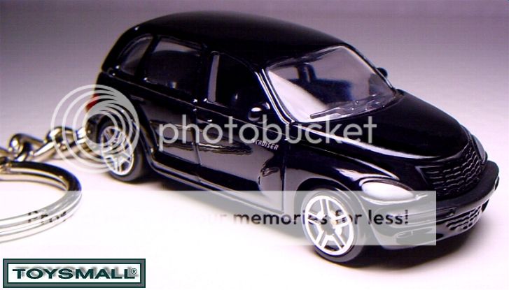 KEY CHAIN BLACK CHRYSLER PT CRUISER LLAVERO БРЕЛОК PORTE CLE