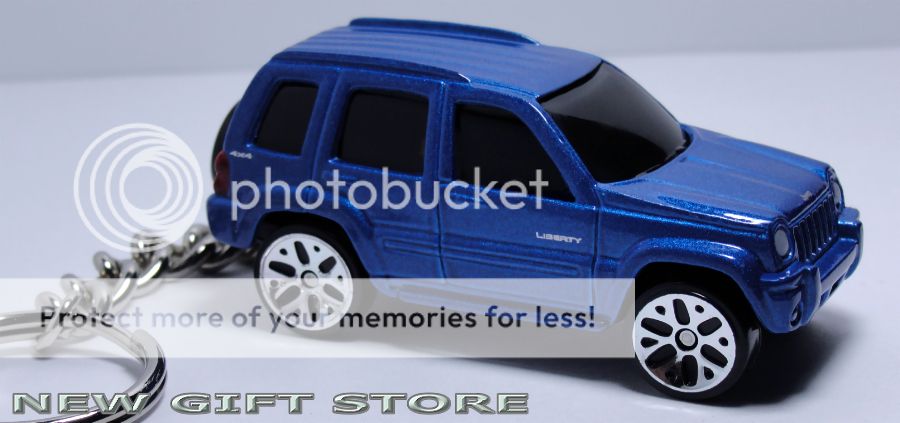  2003~2004~2005~2006~2007~2008 BLUE JEEP LIBERTY PORTE CLE NEUF LLAVERO