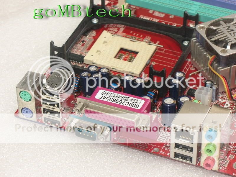 This auction is for a USED(LIKE NEW) MSI 865PE Neo2 FIS2R Socket 478