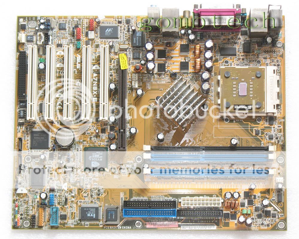 Asus A7N8X E Deluxe NVIDIA NFORCE2 Socket 462 CPU 2800