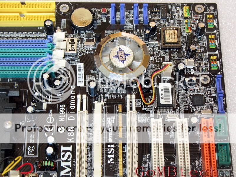 MSI K8N DIAMOND SOCKET 939 nForce4 SLI AMD Motherboard  