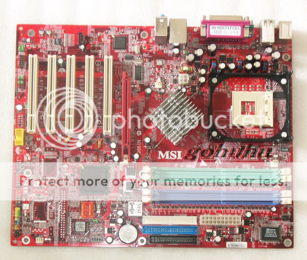 MSI 865PE Neo2 MS 6728 Socket 478 P4 Motherboard DHL  