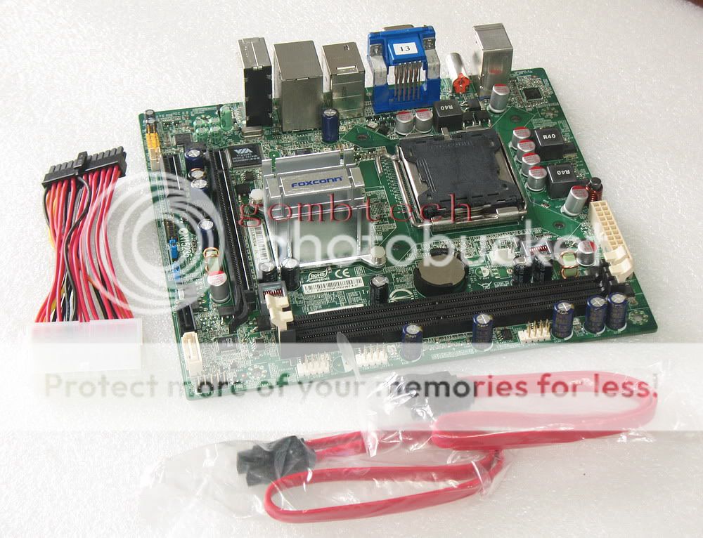 FOXCONN Irvine GL6E MCP73S01 HP OEM Motherboard 775 DHL  