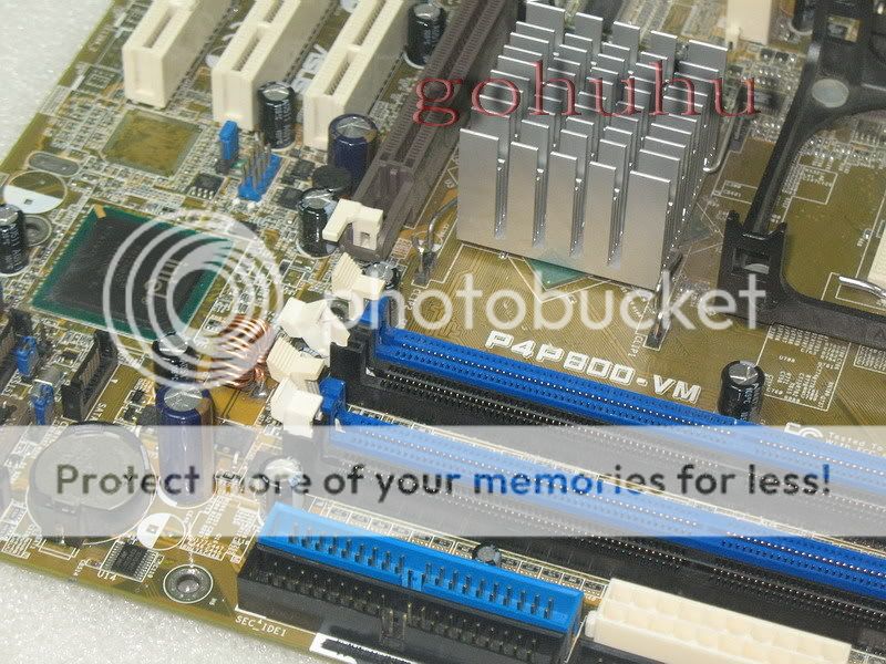 This auction is for an used Asus P4P800 VM Motherboard in bulk 