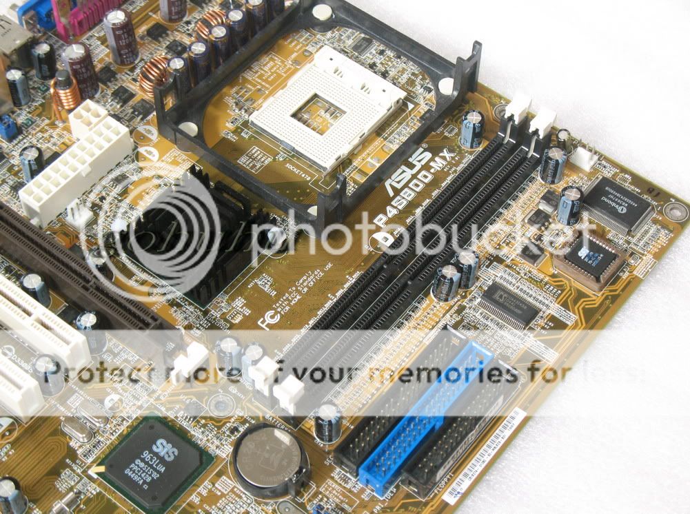 Asus P4S800 MX Motherboard Socket 478 DDR400 SIS661FX 0610839544707 
