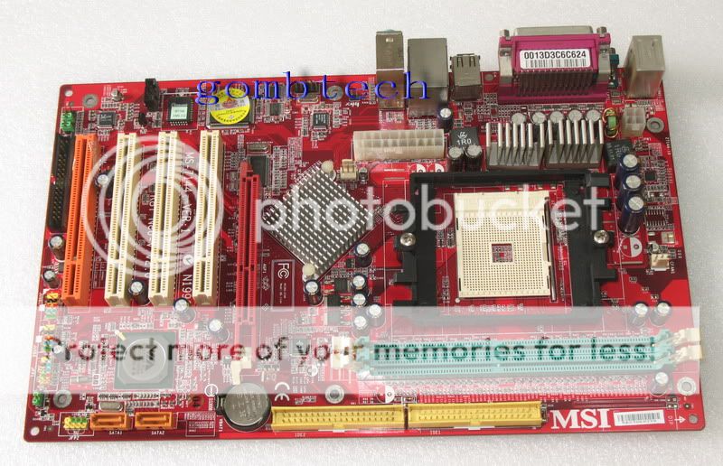   used MSI K8T Neo V (ms 7144) Socket 754 Motherboard in Bulk pack