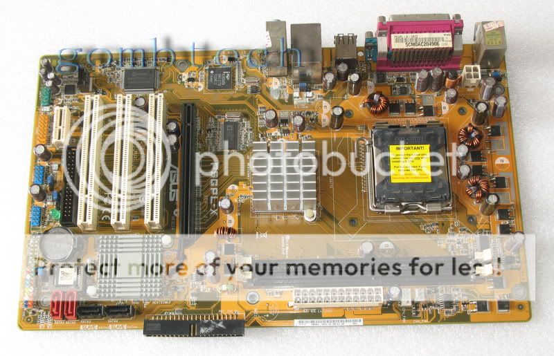 ASUS P5GPL X Socket 775 Motherboard intel 915PL DDR EMS  