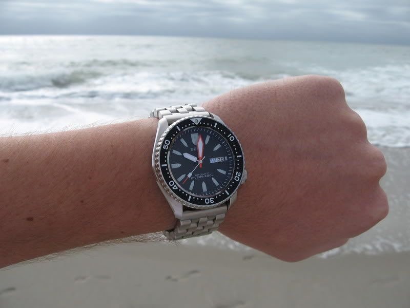 seiko skx007 small wrist