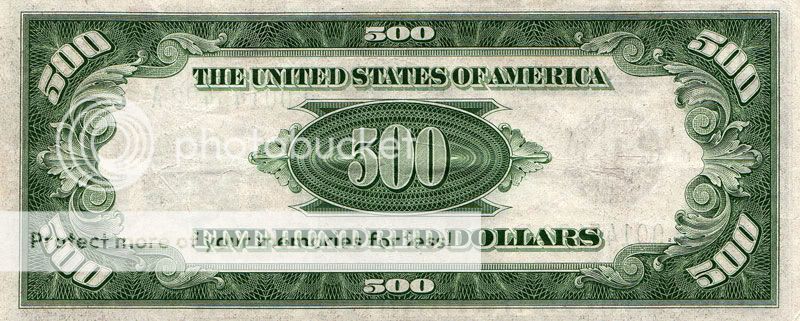 Back Of 500 Dollar Bill Photo by xoalainamariex17 | Photobucket