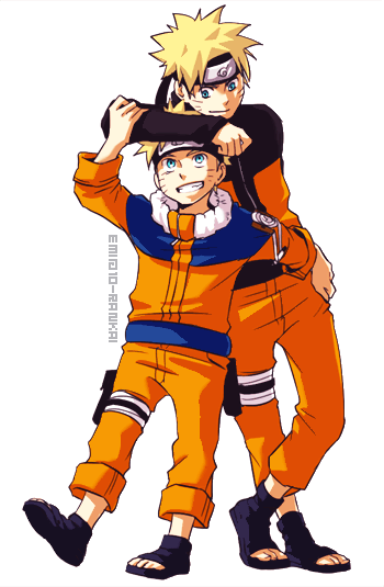 Naruto's Older And Younger Self gif by RockLeesLilShadow | Photobucket