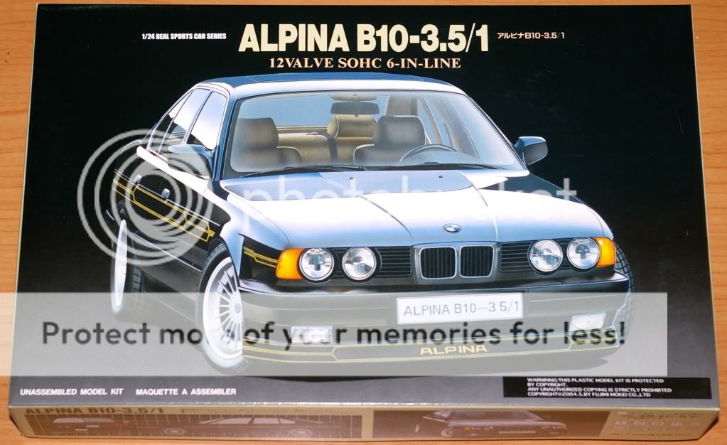 24 FUJIMI 12205 BMW ALPINA B10 3.5/1 MODEL KIT  