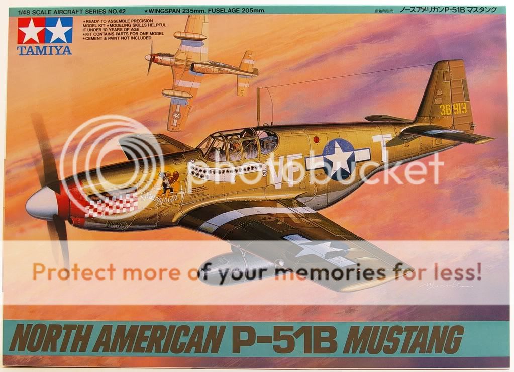61042 1 48 Tamiya North American P 51B Mustang Model Kit