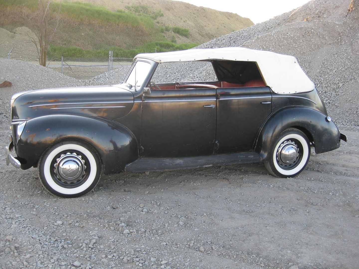 Len's new car- 1939 Ford convertible sedan!!!! | The H.A.M.B.