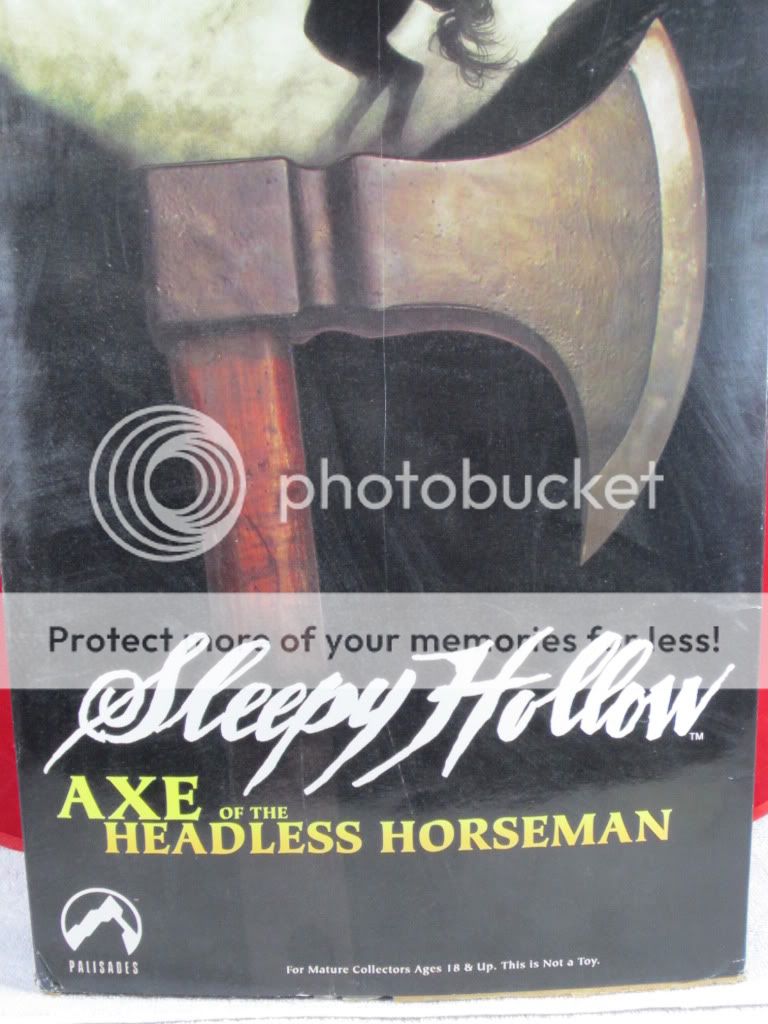 SLEEPY HOLLOW HEADLESS HORSEMAN AX AXE FACTORY X MOVIE REPLICA  