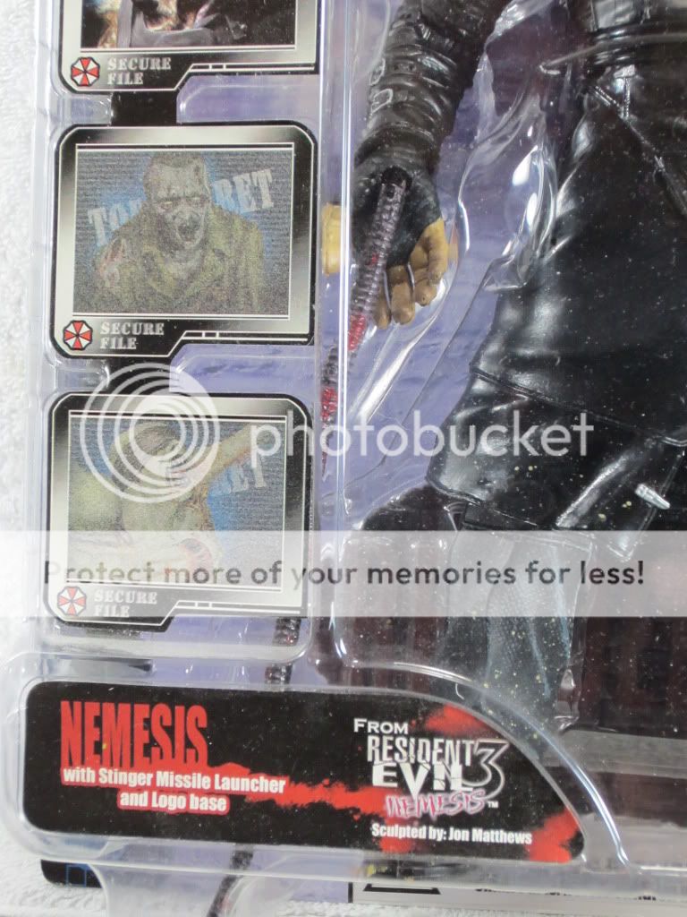 RESIDENT EVIL NEMESIS EB EXCLUSIVE mouth is open SUPER RARE PALISADES 