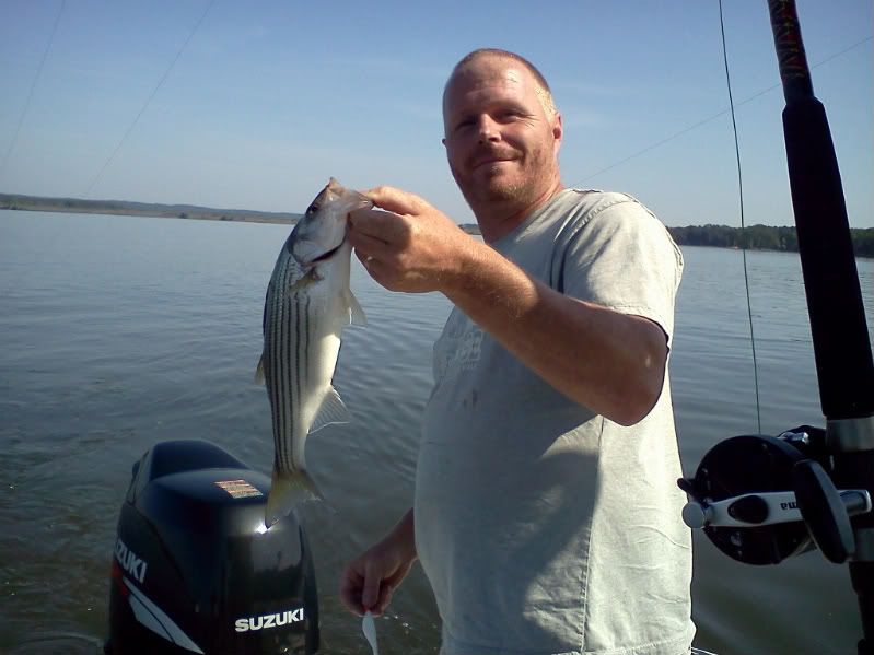 Striper Fishing On Jordan Lake